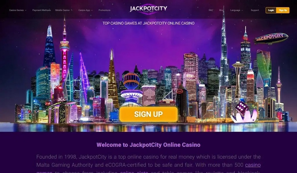 Hit the Jackpot with Jackpot City Casino